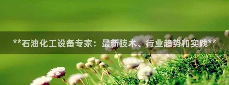 新航娱乐扣款和彩票的区别：**石油化工设备专家：最